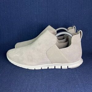 Cole Haan ZeroGrand Gray Suede Slip-on Sneakers Women's Size 10B